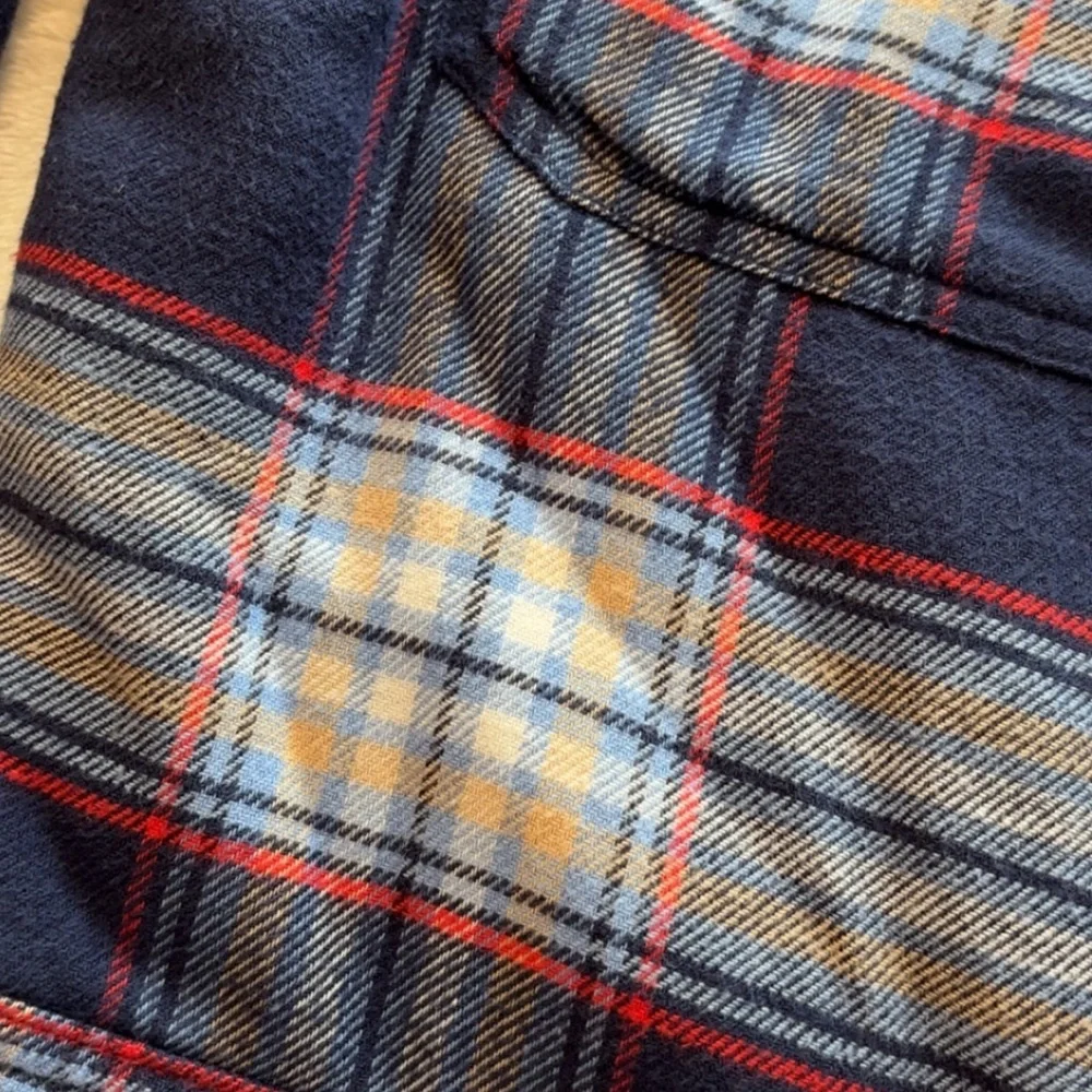 New, Aerie Cropped Plaid Sherpa Jacket - Picture 13 of 16
